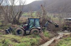 Vojska Srbije nastavlja da pomaže građanima Novog Pazara