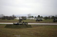 President of the Republic visits SAF units in Niš garrison