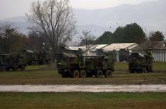 President of the Republic visits SAF units in Niš garrison