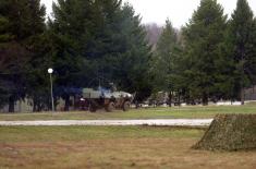 President of the Republic visits SAF units in Niš garrison