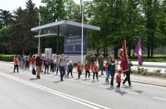 Scouts from Pančevo visit Military Academy