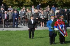 Observation of Remembrance Day of Suffering of Serbs, Jews and Roma in Second World War