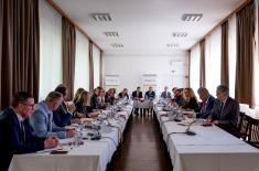 Pomoćnik ministra Bandić na sastanku političkih direktora Centralnoevropske odbrambene saradnje u proširenom formatu