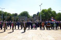 Laying of wreaths on the occasion of Victory Day over fascism