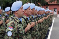 Send-off Ceremony Serbian Armed Forces Contingent to Peacekeeping Mission