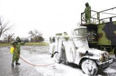 Collective training in SAF CBRN units