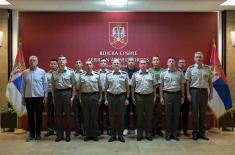Chief of General Staff receives winners of Igrajmo za 16 Memorial Tournament