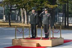Strengthening bilateral military cooperation with Cyprus