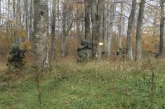 Stationary Camping of Soldiers on Military Service