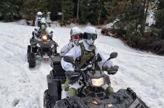 Members of 72nd Special Operations Brigade undergo winter training