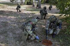 Обука јединице АБХО за учешће у мировним операцијама