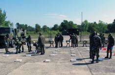 Spanish Armed Forces personnel undergo training at CBRN Centre