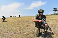 Pre-deployment preparations of SAF Infantry Company