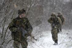 Теренска обука војника на служењу војног рока