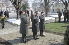 Members of the Serbian Armed Forces marked the Remembrance Day