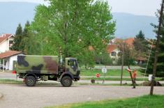 Competition of Serbian Armed Forces motor vehicle drivers