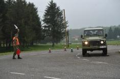 Competition of Serbian Armed Forces motor vehicle drivers