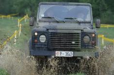 Competition of Serbian Armed Forces motor vehicle drivers