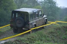 Competition of Serbian Armed Forces motor vehicle drivers