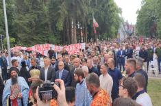 Monument to Second Lieutenant Leovac Unveiled in Pljevlje