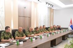 Састанак поводом припрема за војну параду „Снага јединства“