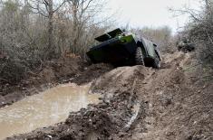 Тактичка обука у Оклопно-извиђачком батаљону