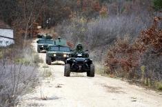 Редовна обука извиђачких органа Копнене војске