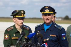 Joint exercise of Russian and Serbian pilots BARS 2016