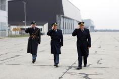 Ceremony on the Day of the 204th Aviation Brigade