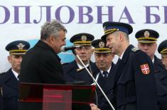 Ceremony on the Day of the 204th Aviation Brigade