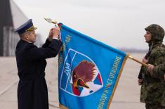 Ceremony on the Day of the 204th Aviation Brigade