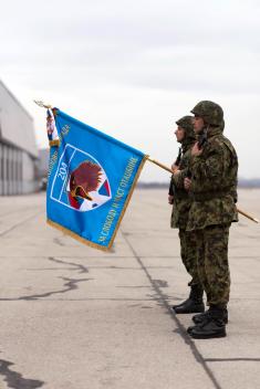 Ceremony on the Day of the 204th Aviation Brigade