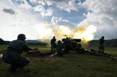 Exercise “Fire Jump 2017” of Mixed Artillery Brigade 