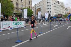 Success of the Members of the Armed Forces at the 32nd Belgrade Marathon