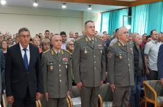 Awarding members of the 37th Motorized Brigade with military commemorative medals