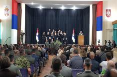 Awarding members of the 37th Motorized Brigade with military commemorative medals