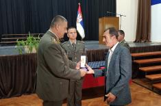 Awarding members of the 37th Motorized Brigade with military commemorative medals