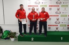 Silver and two bronze medals for shooters of the Serbian Armed Forces