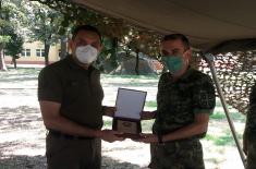 Minister Vulin at the Army Training Centre in Požarevac: Continuous training following medical recommendations of doctors and military medical corps  