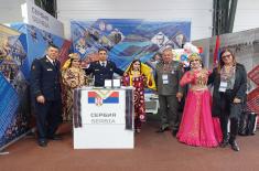 Three awards for Serbia in "Army of Culture" contest at International Army Games