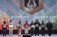 Three awards for Serbia in "Army of Culture" contest at International Army Games