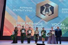 Three awards for Serbia in "Army of Culture" contest at International Army Games