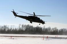 Helicopter Flight Training in 98th Air Brigade