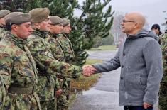 Minister Vučević visits units in Raška and Novi Pazar