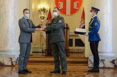 Awards for best athletes in Ministry of Defence and Serbian Armed Forces