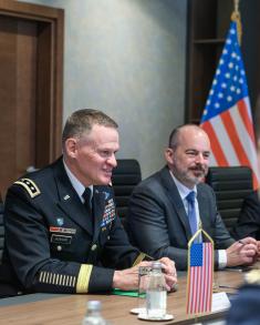 Minister Stefanović Met US EUCOM Deputy Commander