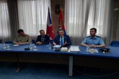 Meeting between Assistant Minister Bandić and representatives of Royal College of Defence Studies