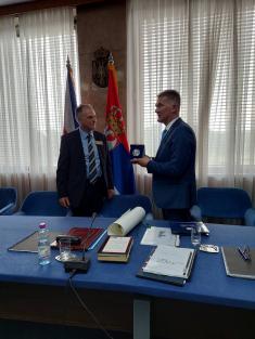 Meeting between Assistant Minister Bandić and representatives of Royal College of Defence Studies