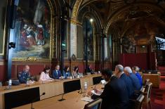 Minister Stefanović meets with French Senators
