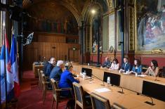 Minister Stefanović meets with French Senators